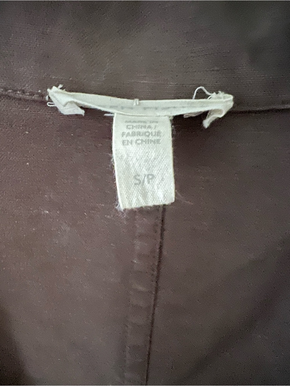 LIKE NEW! — Eileen Fisher Brown Utility Jacket - Relaxed 3/4” Sleeve Coat - Picture 6 of 7